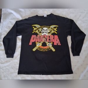 Delta Black Pantera 2001 Tour Graphic Long Sleeve Shirt